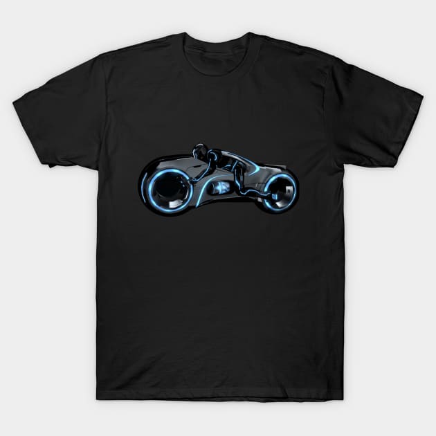 Ride The Light T-Shirt by bushidoartwork